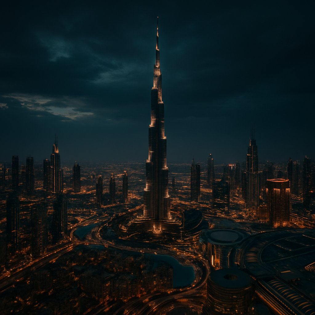 Downtown Dubai skyline